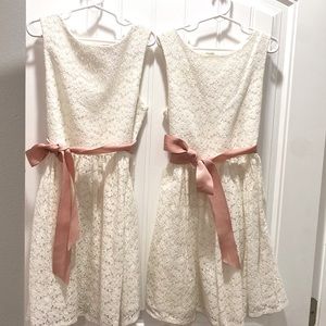 2 formal dresses great for twins girls can be sold together or separately